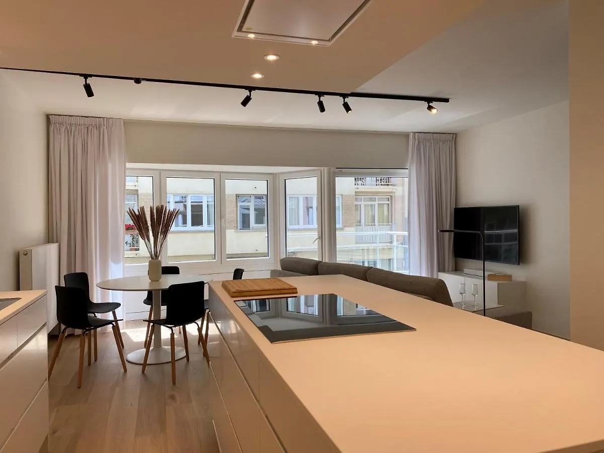 Lou Luxueus Vakantie Appartement Vlakbij Zee Ostend